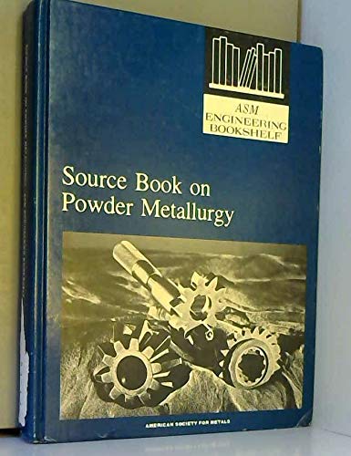 Beispielbild fr Source Book on Powder Metallurgy zum Verkauf von Better World Books Ltd