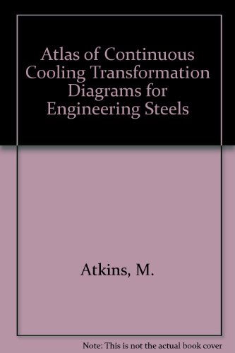 Imagen de archivo de Atlas of Continuous Cooling Transformation Diagrams for Engineering Steels a la venta por Better World Books