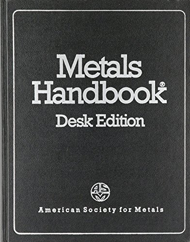 9780871701886: Desk Edition (Metals Handbook)