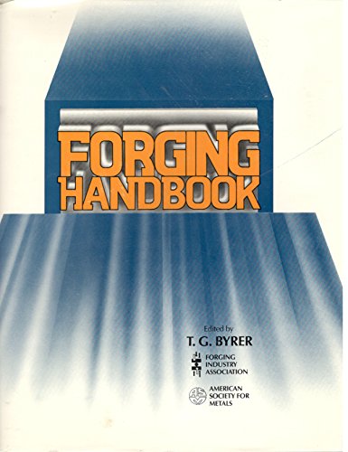 Beispielbild fr Forging Handbook zum Verkauf von Better World Books