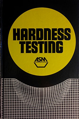 Hardness Testing (9780871702449) by Unknown