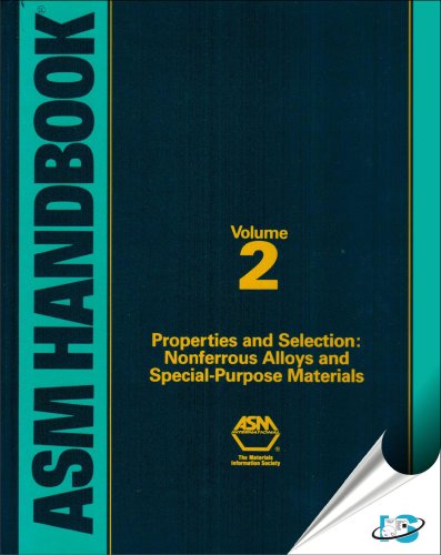 Stock image for Asm Handbook: Properties and Selection : Nonferrous Alloys and Special-Purpose Materials (Asm Handbook) VOL. 2 TENTH EDITION for sale by Reader's Corner, Inc.