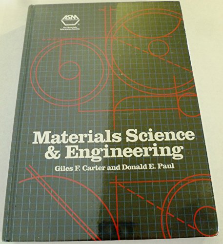 Beispielbild fr Materials Science & Engineering zum Verkauf von Wonder Book