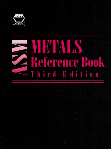 Beispielbild fr Asm Metals Reference Book zum Verkauf von Anybook.com