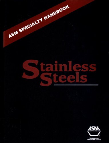 Imagen de archivo de Asm Speciality Handbook: Stainless Steels (Asm Handbooks) a la venta por Anybook.com