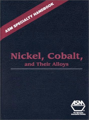 Nickel, Colbalt and Their Alloys 8 ASM Specialty Handbook ASM Handbooks