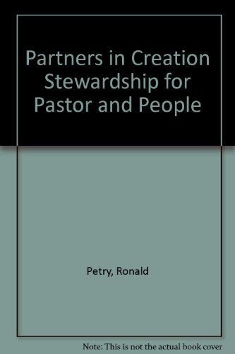 Beispielbild fr Partners in Creation Stewardship for Pastor and People zum Verkauf von Redux Books