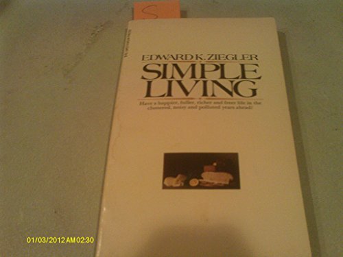 Beispielbild fr Simple Living zum Verkauf von Wonder Book