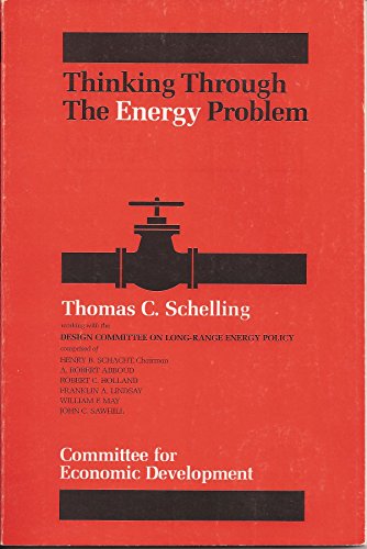 Beispielbild fr Thinking Through the Energy Problem zum Verkauf von Better World Books