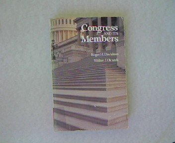 Beispielbild fr Congress and Its Members zum Verkauf von Robinson Street Books, IOBA