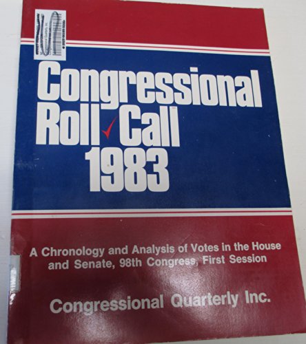 Stock image for Congressional Roll Call 1983 for sale by Anderson Book