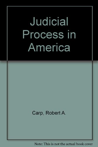 9780871874856: Judicial Process in America