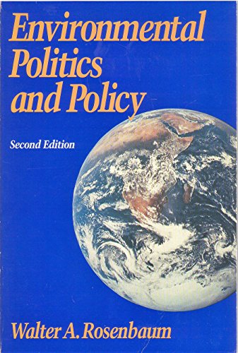 Beispielbild fr Environmental politics and policy zum Verkauf von Wonder Book