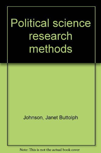 9780871875563: Political science research methods