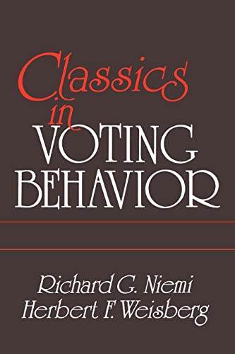 Stock image for Classics in Voting Behavior for sale by BGV Books LLC