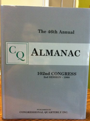 9780871876553: Congressional Quarterly Almanac: 101st Congress, 2nd Session : 1990: 46 (Cq Almanac)