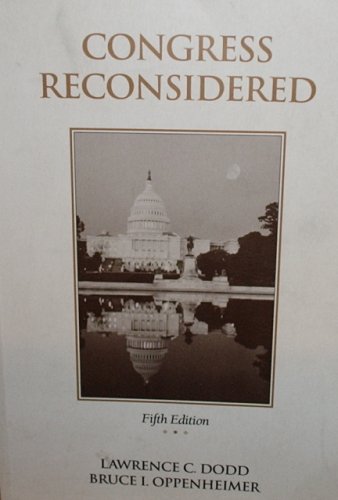 9780871877123: Congress Reconsidered