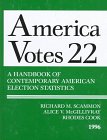 9780871879189: America Votes 22: Handbook of Contemporary American Election Statistics