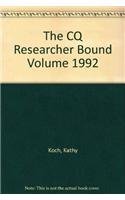 Stock image for The CQ Researcher Bound Volume 1992 for sale by Solomon's Mine Books