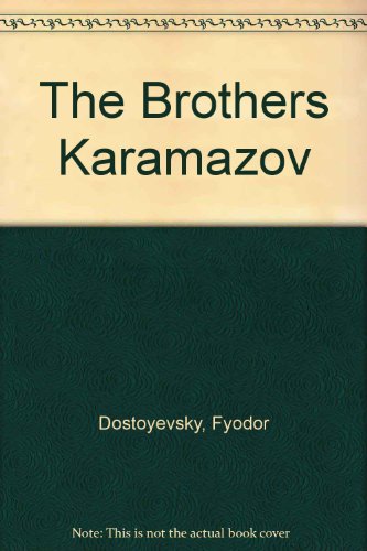 Imagen de archivo de The Brothers Karamazov---Audio cassette a la venta por Library House Internet Sales