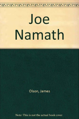 Beispielbild fr Joe Namath zum Verkauf von Better World Books