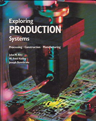 Beispielbild fr Exploring Production Systems zum Verkauf von HPB-Red