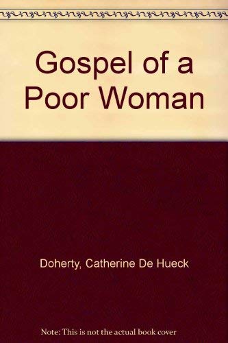 Imagen de archivo de Gospel of a Poor Woman a la venta por Kennys Bookshop and Art Galleries Ltd.