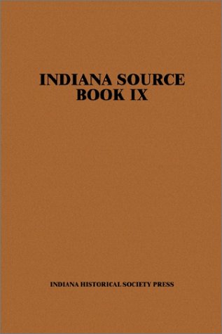 Imagen de archivo de Indiana Source Book IX a la venta por High Enterprises