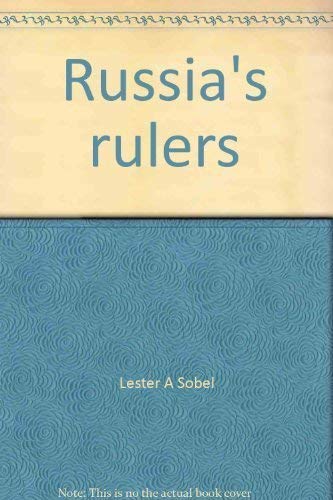 Beispielbild fr Russia's Rulers: The Khrushchev Period zum Verkauf von Anybook.com