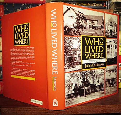 Imagen de archivo de Who Lived Where: A Biographical Guide to Homes and Museums a la venta por Booketeria Inc.