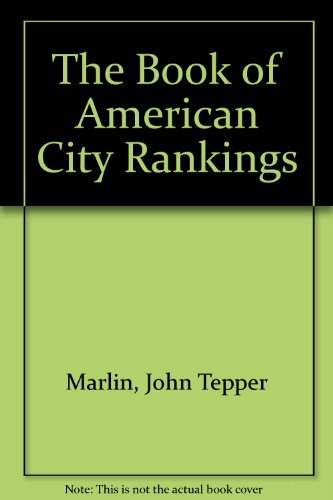 Beispielbild fr Book of American City Rankings zum Verkauf von Better World Books
