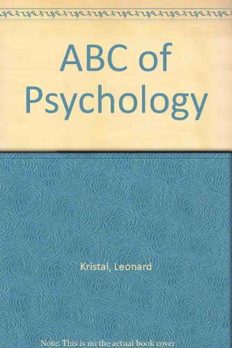 Beispielbild fr ABC of Psychology zum Verkauf von Books From California