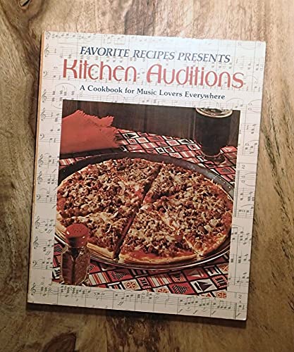 Imagen de archivo de Favorite Recipes Presents Kitchen Auditions, a Cook Book, for Bands and Cheering Squads a la venta por Better World Books