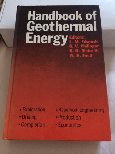 Beispielbild fr Handbook of Geothermal Energy zum Verkauf von HPB-Red