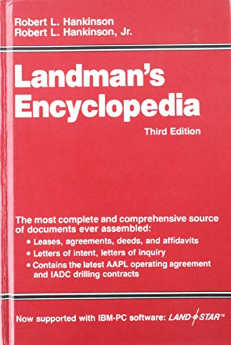 Stock image for Landman's Encyclopedia for sale by Gulf Coast Books