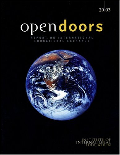 Beispielbild fr Open Doors : Report on International Educational Exchange zum Verkauf von Better World Books