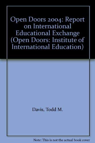 Beispielbild fr Open Doors 2004: Report on International Educational Exchange (Open Doors: Institute of International Education) zum Verkauf von Better World Books