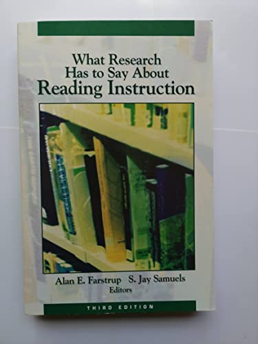 Imagen de archivo de What Research Has to Say about Reading Instruction a la venta por Better World Books