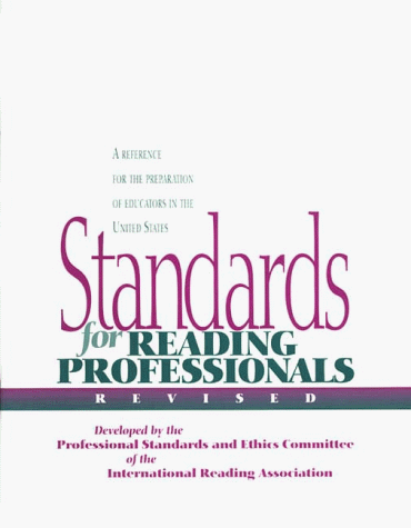 Beispielbild fr Standards for Reading Professionals zum Verkauf von Better World Books