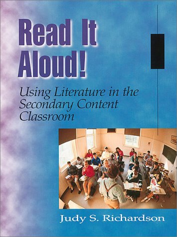 Stock image for Read It Aloud! Using Literature in the Secondary Content Classroom for sale by Better World Books