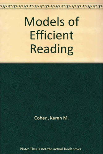 9780872075245: Models of Efficient Reading