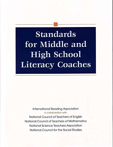 Stock image for Standards for Middle and High School Literacy Coaches for sale by Better World Books: West