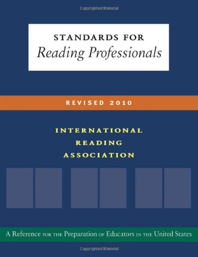 Stock image for Standards for Reading Professionals-Revised 2010 for sale by HPB-Red
