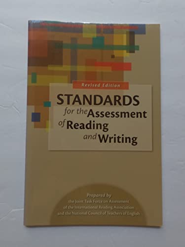 Beispielbild fr Standards for the Assessment of Reading and Writing zum Verkauf von Better World Books