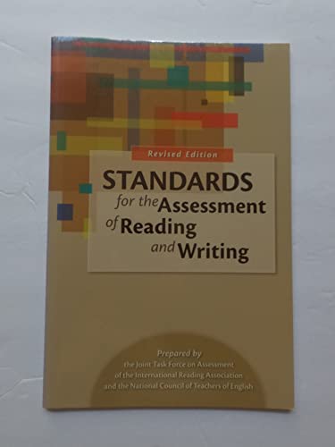 Imagen de archivo de Standards for the Assessment of Reading and Writing a la venta por Better World Books