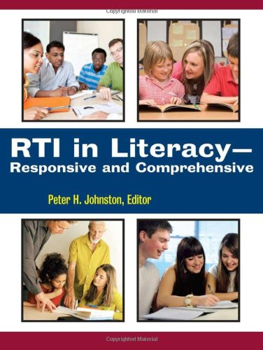 Beispielbild fr RTI in Literacy : Responsive and Comprehensive zum Verkauf von Better World Books