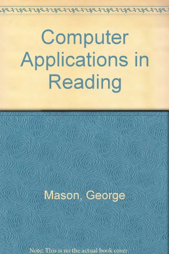 Beispielbild fr Computer applications in reading, 2nd edition zum Verkauf von BookDepart