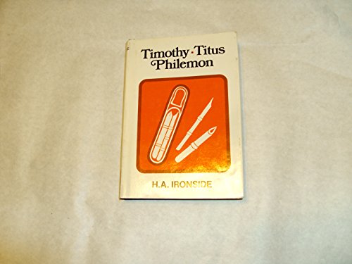 Beispielbild fr Timothy Titus Philemon zum Verkauf von Hawking Books