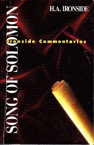 Imagen de archivo de Comt-Ironside-Song of Solomon: a la venta por ThriftBooks-Atlanta