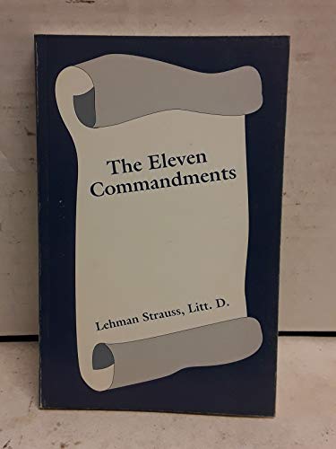 Beispielbild fr The Eleven Commandments zum Verkauf von Red's Corner LLC